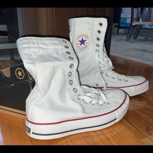 Converse White fold down NIB